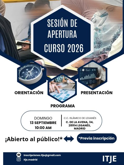 ✨ ¡Abrimos las puertas a una nueva etapa de aprendizaje! ✨

¿Estás pensando en formarte, profundizar en tus conocimientos y emprender un camino de aprendizaje junto a nosotros? 📚🌱

Te invitamos a nuestra SESIÓN DE APERTURA DEL CURSO DE FORMACIÓN, un encuentro especial pensado para todas aquellas personas que están pensando en dar el paso y convertirse en nuevos estudiantes.

Será una oportunidad para:

📚 Conocer nuestro proyecto formativo y cómo será el curso.
📝 Descubrir las asignaturas y contenidos que trabajaremos.
🎙️ Conocer a nuestros ponentes y docentes.
💬 Resolver todas tus dudas y consultas.
🤝 Compartir ideas y participar en un espacio de diálogo y debate.
🌱 Y, sobre todo, conocer de cerca el camino que comenzamos juntos.

Queremos que sea mucho más que una presentación: un primer encuentro para conocernos, compartir y comenzar este camino con ilusión y propósito.

📢 La sesión es abierta al público, así que puedes venir acompañado/a o invitar a cualquier persona interesada en conocer nuestra formación.

⚠️ IMPORTANTE: Aunque la sesión es abierta al público, es imprescindible realizar una inscripción previa (enlace en la biografía  del perfil) y esperar la confirmación de nuestra organización para poder asistir.

✨ Si llevas tiempo pensando en formarte, quizá este sea el momento de dar el primer paso.

Te esperamos para comenzar juntos este nuevo camino. 🤍📚